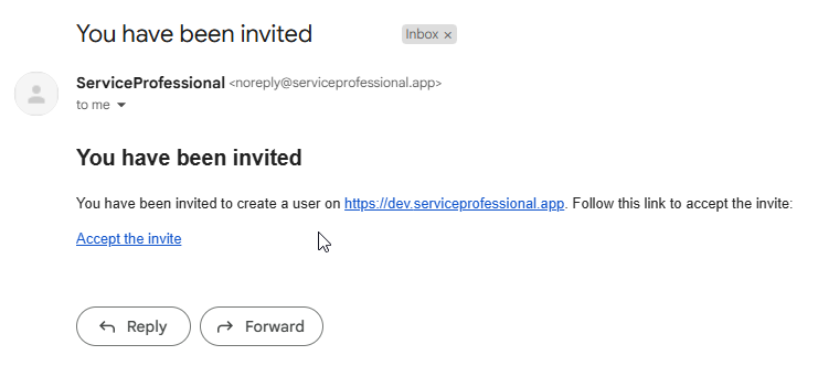 EmailInvite