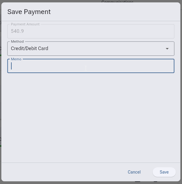 PaymentDialogue