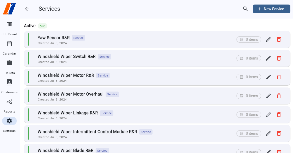 ServicesList